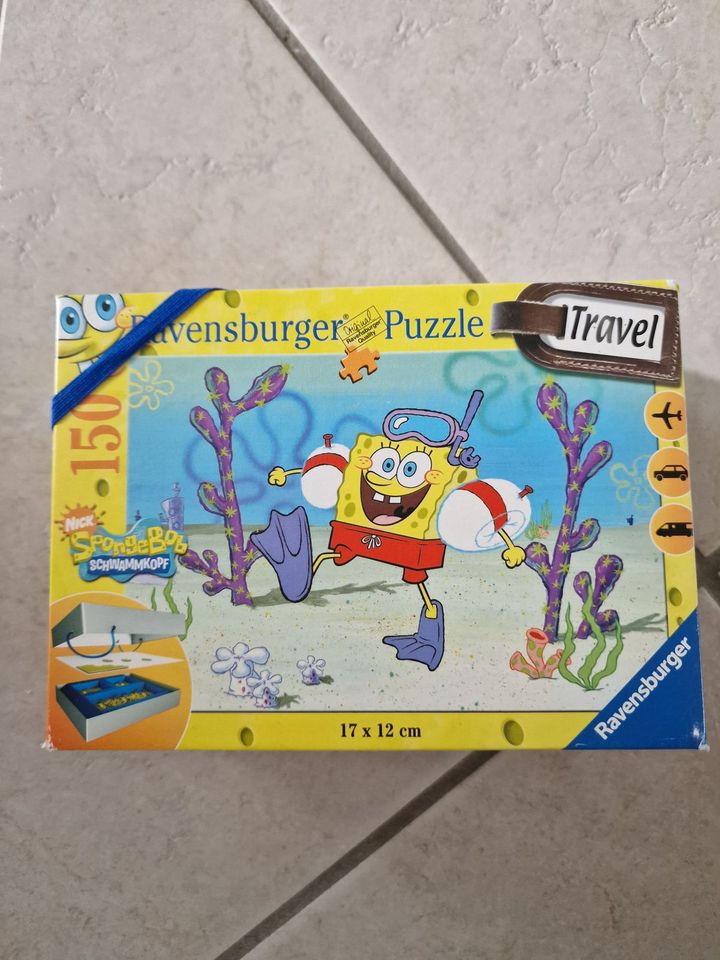 Spongebob Puzzle Ravensburg, wie neu in Donauwörth