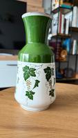 Porzellan Vase Weinrebe Spechtsbrunn grün weiß vintage DDR GDR Thüringen - Erfurt Vorschau