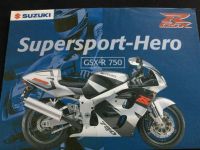 Suzuki GSX - R 750 Prospekt von 1996 Schleswig-Holstein - Kiel Vorschau