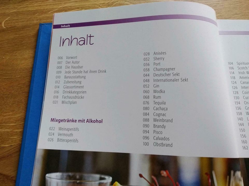 Cocktail Buch, neu, über 1000 Drinks, gebunden in Gescher