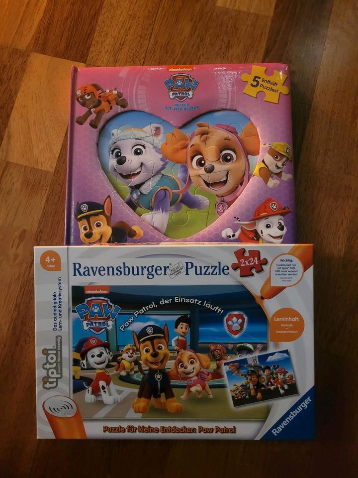 Tiptoi Puzzle und Puzzlebuch von Paw Patrol in Rabenau