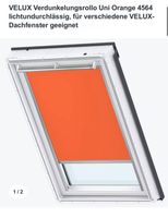 *NEU* VELUX verdunkelungsrollo orange 4564 SWL Bayern - Würzburg Vorschau