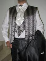 Hochzeitsweste, Plastron, Einstecktuch von Archetipo, Gr. 50 Bayern - Großaitingen Vorschau