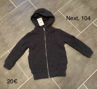 NEXT Strickjacke 104 Fleece schwarz Schleswig-Holstein - Tangstedt  Vorschau