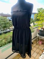 Sommerkleid Chiffon Minikleid Rüschen schwarz S/M Baden-Württemberg - Reutlingen Vorschau