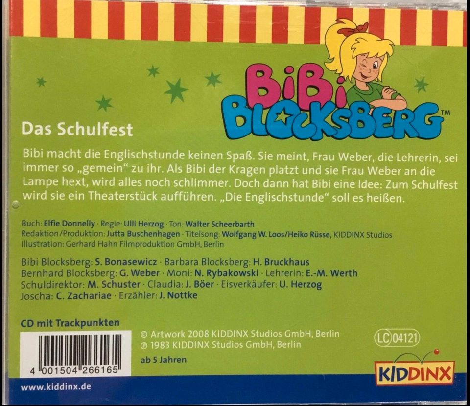Bibi Blocksberg 16 Das Schulfest Kinder Hörspiel CD in Warendorf