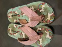 Einhorn flip Flops Zehentrenner Badeschuhe Größe 29 Rheinland-Pfalz - Weingarten Vorschau