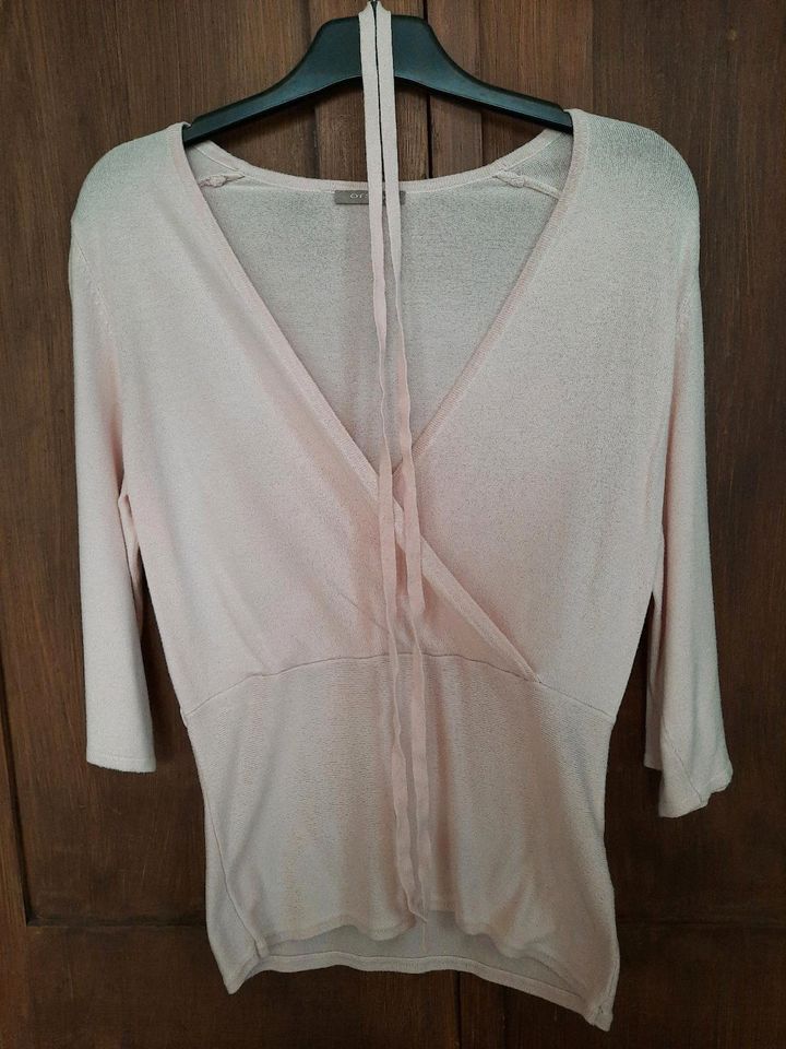 Neuwertiges Shirt rosa, 3/4-Arm, von Orsay in Obertraubling