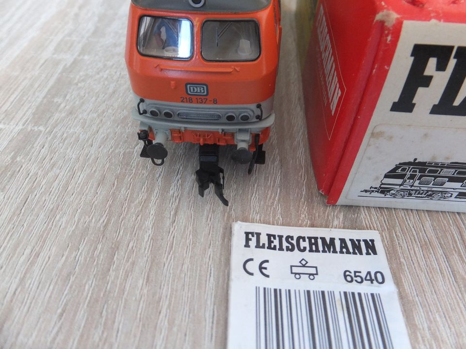 Fleischmann 4239 H0 BR 218 137-8 Diesellok der DB OVP neuwertig m in Aachen