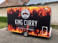 King Curry, 4,2 x 2 Meter Aufbaugröße, Verkaufswagen, Anhänger Rheinland-Pfalz - Langenbach bei Kirburg Vorschau