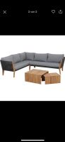 Gartencouch Loungeset mit Tischen Siena Garden Parma Teak wie neu Saarland - Merzig Vorschau