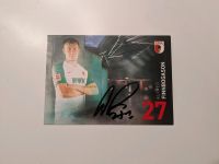 Handsignierte FCA Autogrammkarte von Finnbogason Saison 19/20 Bayern - Augsburg Vorschau