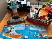 LEGO City Küstenwache mit großem Boot und Aussichtsturm (7739) Düsseldorf - Eller Vorschau