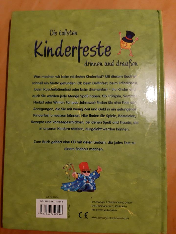 Buch " Die tollsten Kinderfeste drinnen und draußen" in Kirchheim