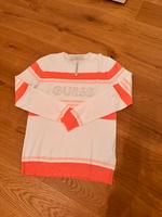GUESS Pullover Rundhals weiß pfirsich gestreift, NEU !!! Bayern - Ruhstorf an der Rott Vorschau