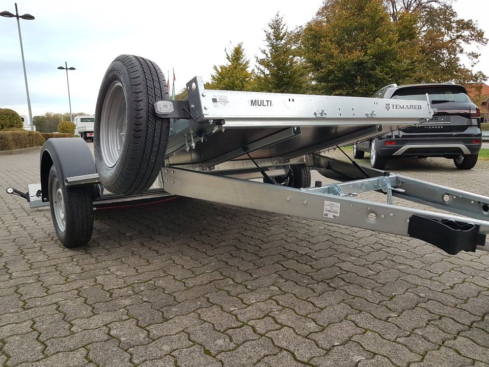 Temared Multitransporter 3016 C 1,3t Quad Motorrad Anhänger in Lüdersfeld