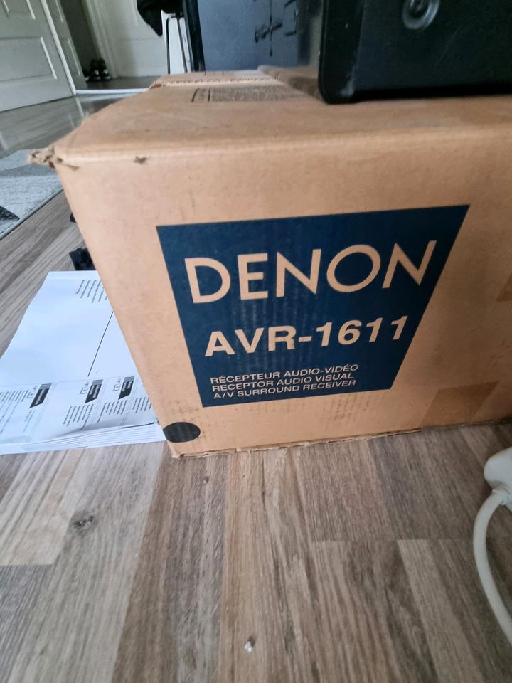 DENON AVR 1611 AV Surround Receicer+Lautsprecher System ELAC 5.1 in München