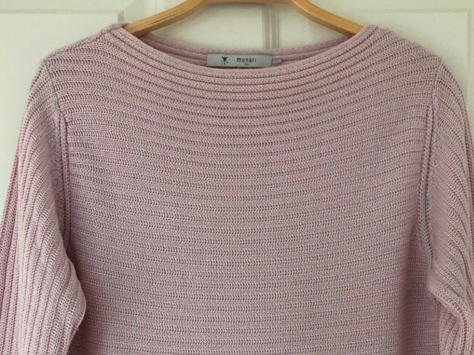 Schöner Monari Pullover Pulli Rosé 40 Top Opus Oui in Stedesand 