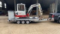 Minibagger Takeuchi TB225 2,5 Tonnen - Vermietung / Verleih Nordrhein-Westfalen - Petershagen Vorschau