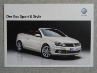 VW Eos Sport & Style Prospekt (inkl. Preisliste) Niedersachsen - Nienburg (Weser) Vorschau