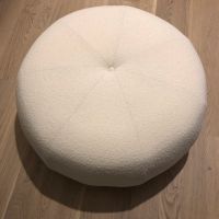 Pouf Hocker Boucle Design cremeweiß NEU Vivense Tina Stuttgart - Stuttgart-Mitte Vorschau