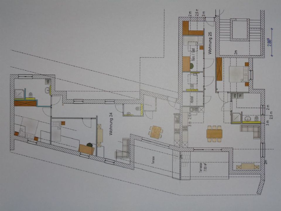 Über den Dächern von Wertheim: Neubau Penthousewohnung mit Dachterrasse in Wertheim