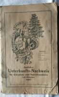 Amtlicher Unterkunfts Nachweis 1926 für Harz Wernigerode Ortsplan Sachsen-Anhalt - Bad Suderode Vorschau