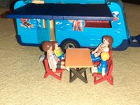 PLAYMOBIL Family Fun 9502 Pick-Up mit Wohnwagen Sachsen - Neukieritzsch Vorschau