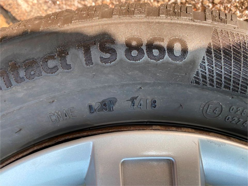 Opel Astra Corsa Combo Meriva Zafira Winterräder 195/65R15 185/55 in Schwelm