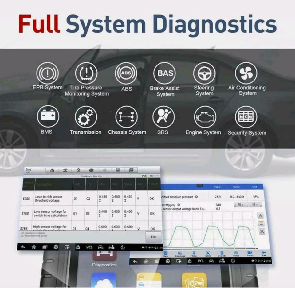 KFZ Diagnose OBD Fehler auslesen/löschen Servicerückstellung uvm in Buxtehude