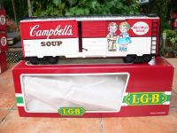 LGB Spur G Box-Car / Güterwagen Campell´s Soup M´m! M´m! Good Hessen - Gießen Vorschau