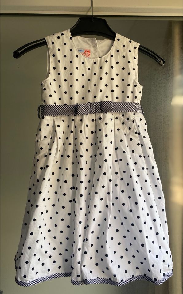 Festlich Polka Dot Print | Käthe Kruse Kleid | schwarz-weiß 86 in Hofheim am Taunus