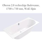 Villeroy & Boch Rechteckbadewanne Oberon 170x75 Thüringen - Großenstein Vorschau