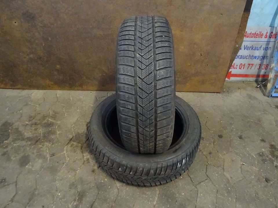 2X Winterreifen 225/50/R18 PIRELLI DOT 2217 , 5mm in Niederzissen