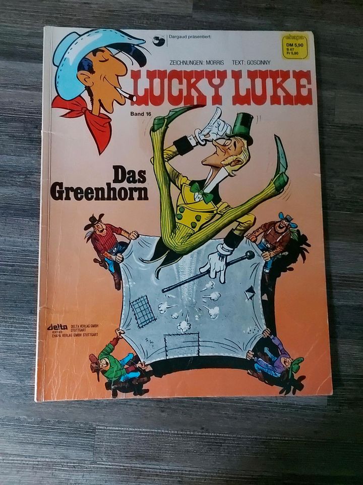 7x Lucky Luke in Breuberg