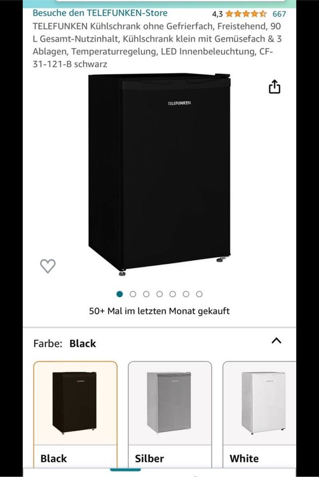 NEUWERTIGER Kühlschrank in Haunetal