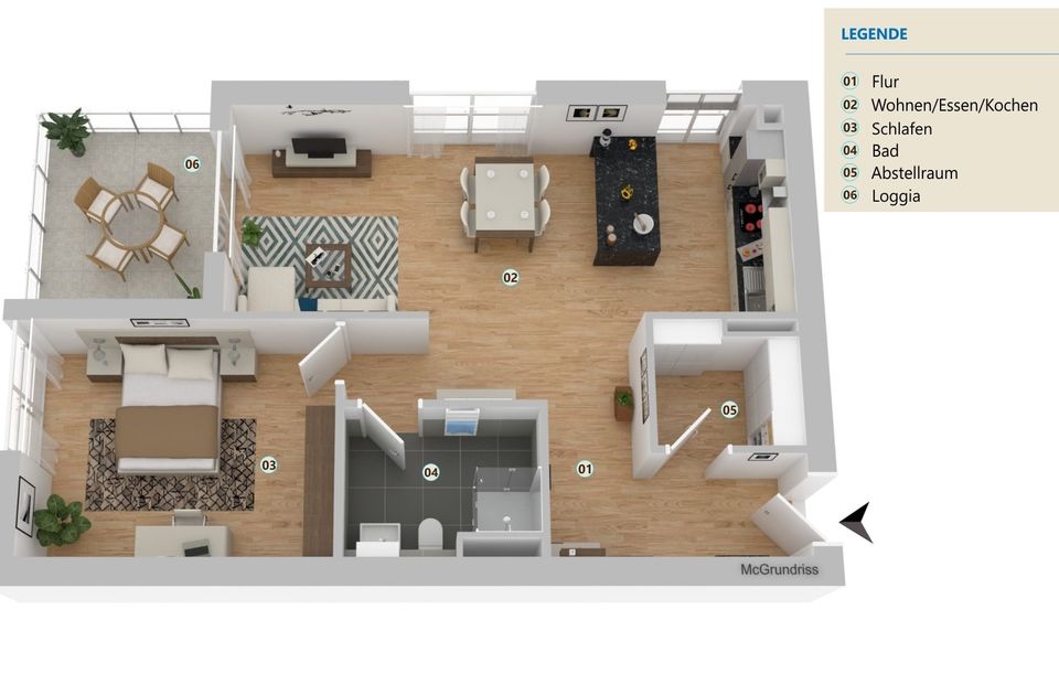 Wohnung in Heidenheim in Heidenheim an der Brenz