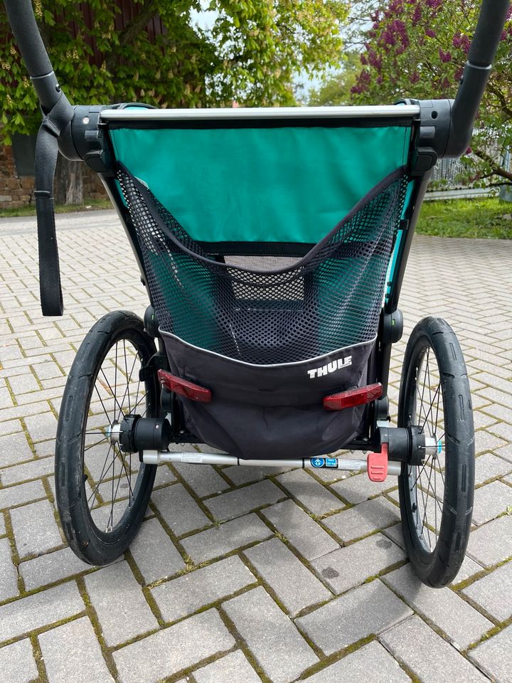 Thule Chariot - Lite 1 bluegrass Fahrradanhänger in Grabfeld