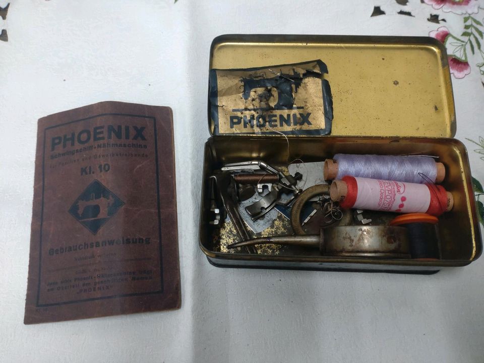 Alte Nähmaschine Phoenix 10 in Zella-Mehlis