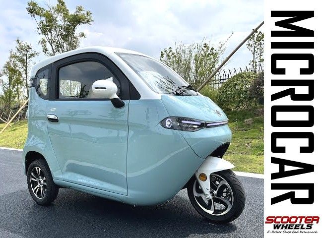 NEU⚡Microcar Blue 3.0⚡45/25 km/h⚡ Blei-Gel-Akku⚡80 km Reichweite in Bad Kreuznach