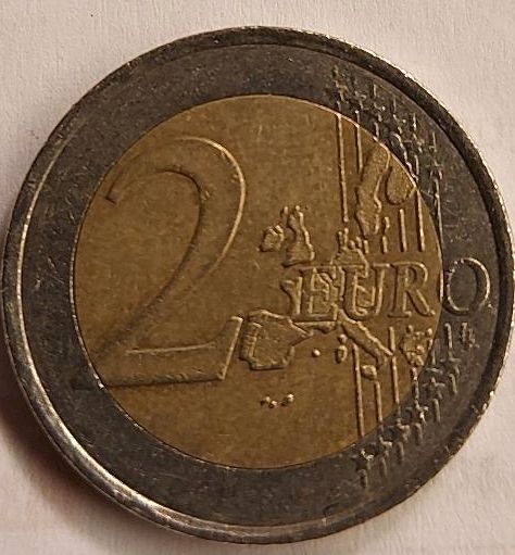 2€ münze  RF 2001 in Cloppenburg