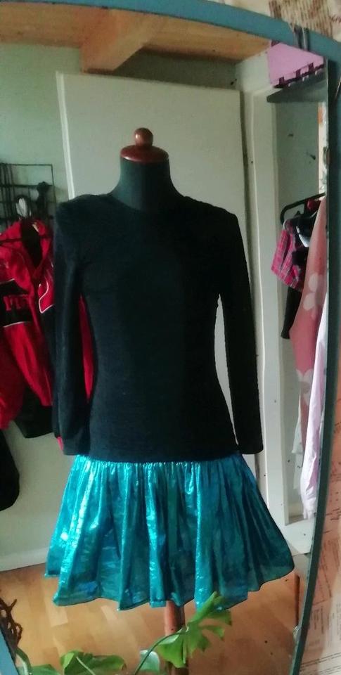 Vintage Kleid 80er Jahre Taffeta Cocktail Kleid Party Kleid in Berlin