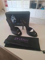 Devious High heels, Mules, Schwarz, Leder, Gr.44/45 Nordrhein-Westfalen - Wesel Vorschau