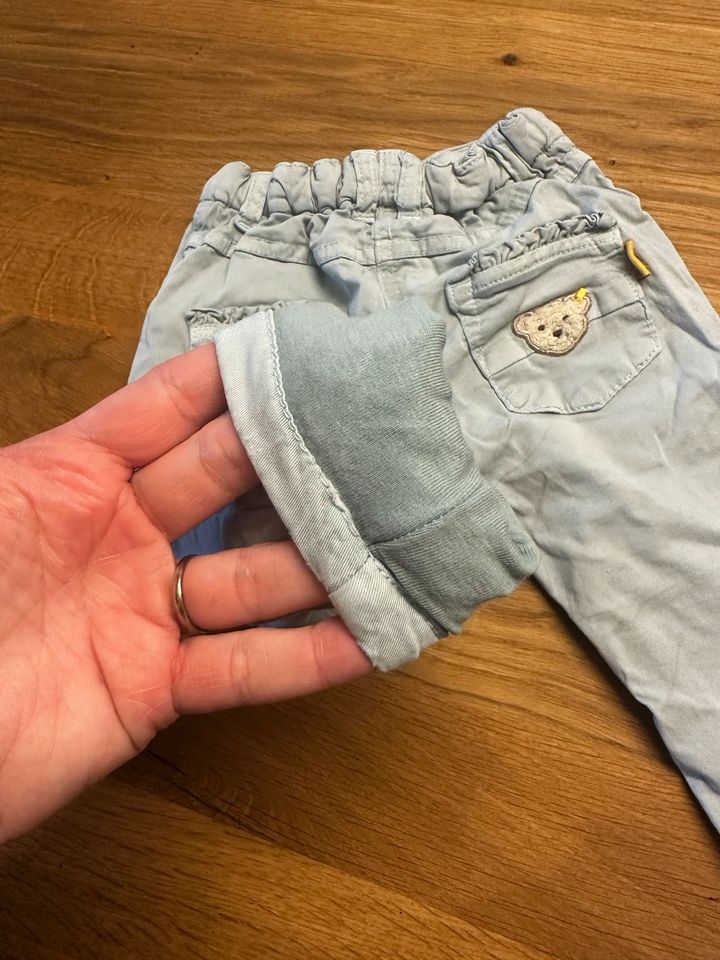 Steiff gefütterte Jeanshose in Oberrot