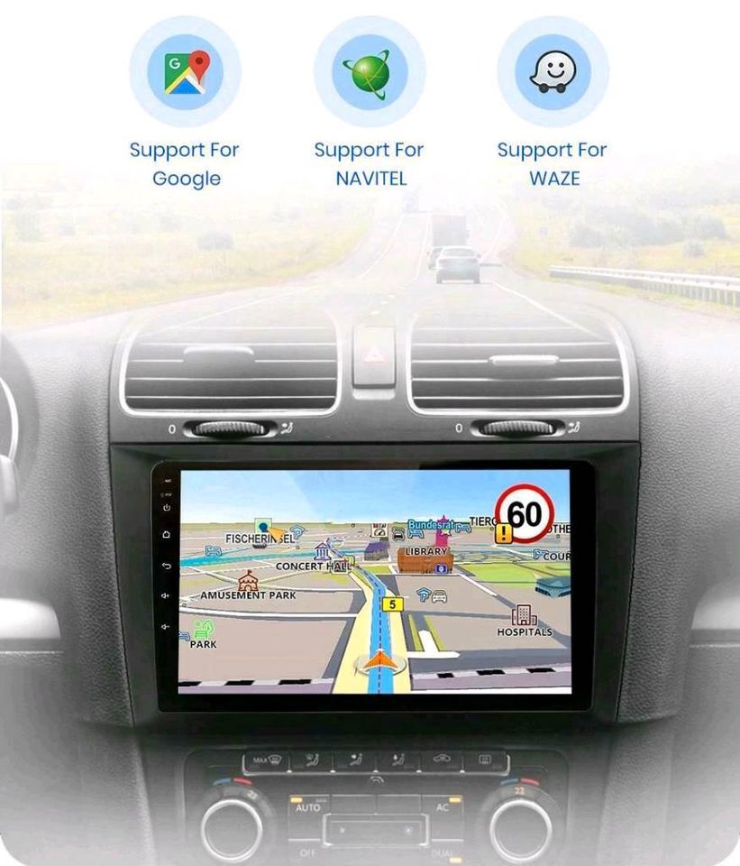 Android Autoradio GOLF 6 2008-2016 Carplay 4G Auto Multimedia GPS in Burghausen