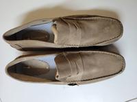 Herrenschuhe  Gr. 46, HUSH-PUPPIES, Wildleder braun, ungetragen Brandenburg - Kleinmachnow Vorschau