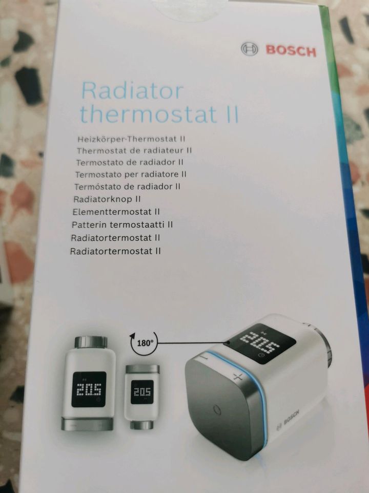 Bosch, Smart Home controller + Radiator thermostat II in Untersiemau