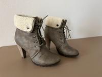Beige Buffalo Winterstiefletten/Stiefel gefüttert Bayern - Mainbernheim Vorschau