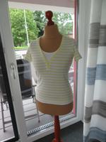 S. OLIVER Shirt - V-Neck mit Kontrastfarbe - neuwertig Kiel - Kronshagen Vorschau