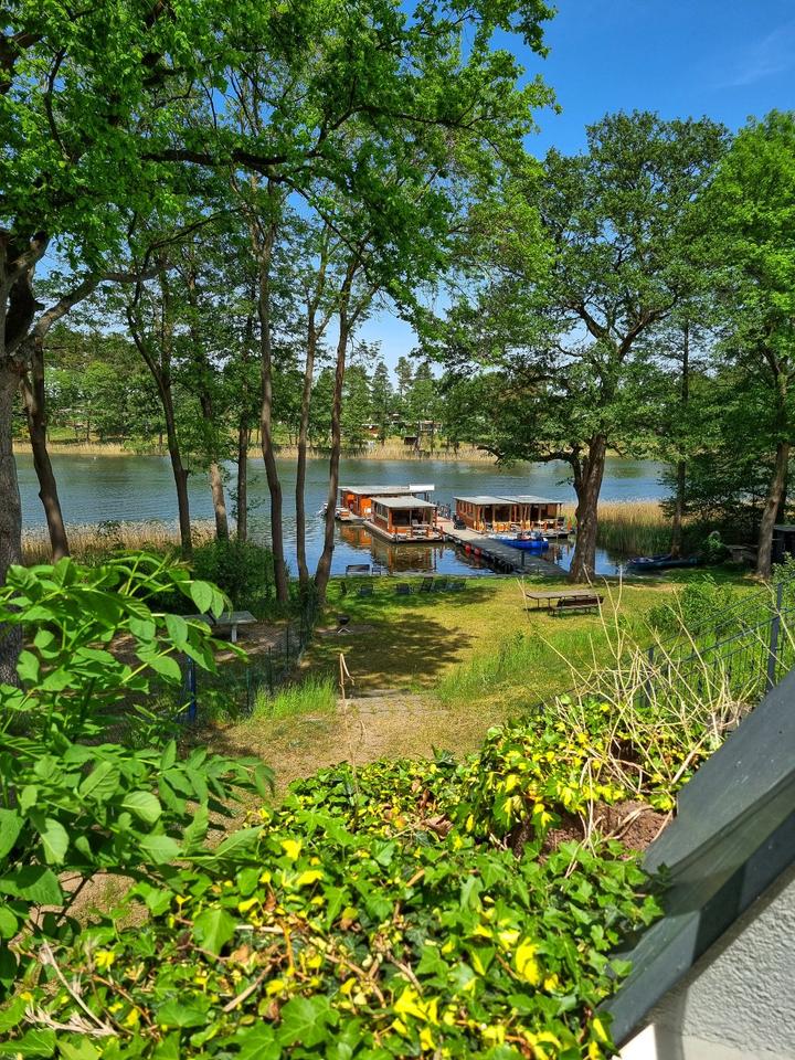 Ferienhaus am See mit Steg, Motorboot, E- Bikes, Paddelboote, SUP in Rheinsberg